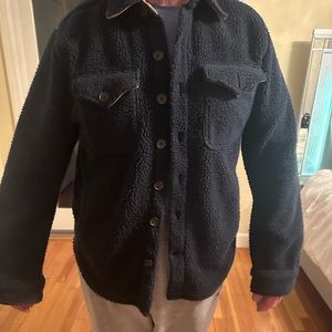 Large brooks brother Sherpa coat